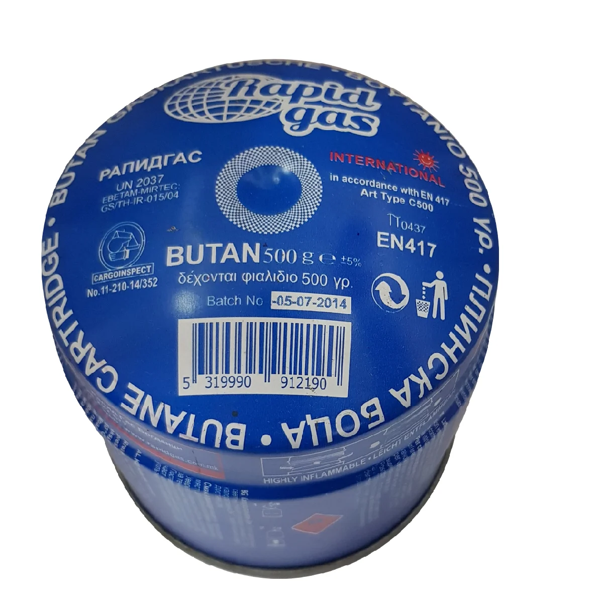 High Quality Camping 500 Gr Gas Cartridge Gas Tanks Gas Cylinders for Sale From Macedonia for Wholesale