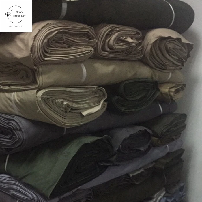 Оптовая продажа 100% хлопок pd саржа смешанного качества Фондовая