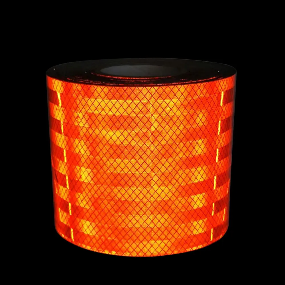 Red Color 1.22m x 45.7m  Aluminized Reflective Sheeting