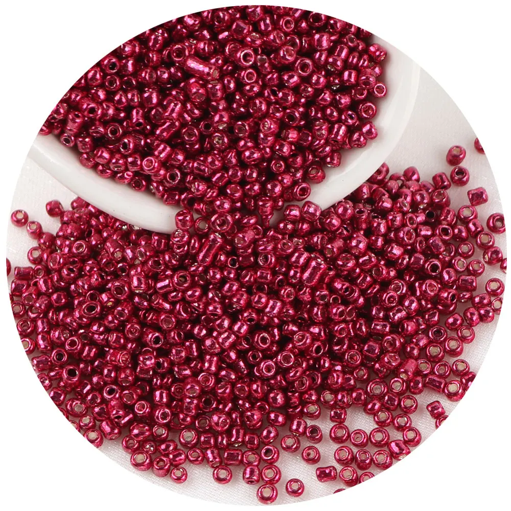 450g/Bag  DIY Bracelet Necklace  Round  Bead  Jewelry Making Accessories 2mm Glass Seed Spacer Beads