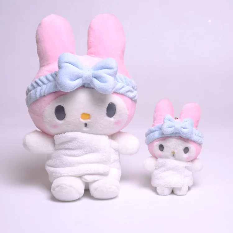  Симпатичная плюшевая игрушка Sanrio Мелодия Hello Kitty кукла Kuromi брелок мягкий для сумки подарок девочек и