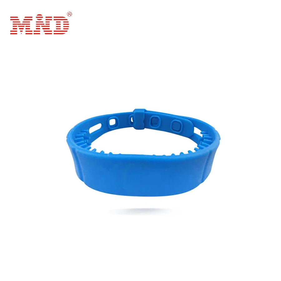 RFID waterproof silicone wristband passive rfid tag bracelets cashless 13.56mhz nfc bracelet