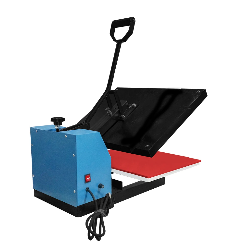 CE 38X38 высокое давление сублимационная печать ручной тепловой пресс для футболок и плоских изделий