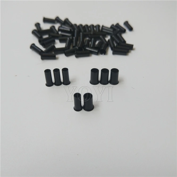 Nano Beads Micro Link Beads Silicone Copper Beads Locks Micro Link Rings for Hair Extensions Brown Coffee Color