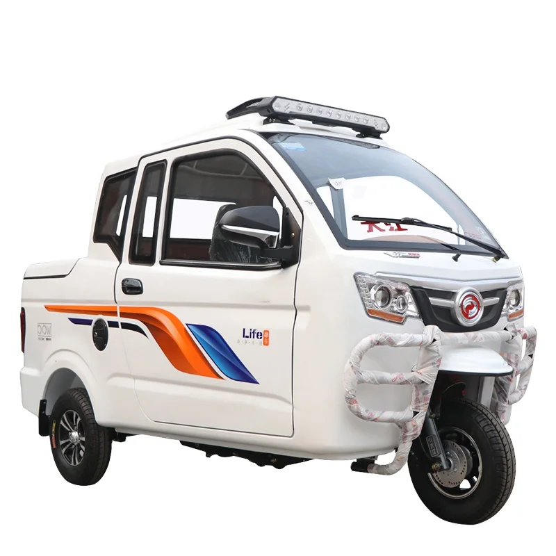 Manufacturer price white 60km/h gasoline tricycle