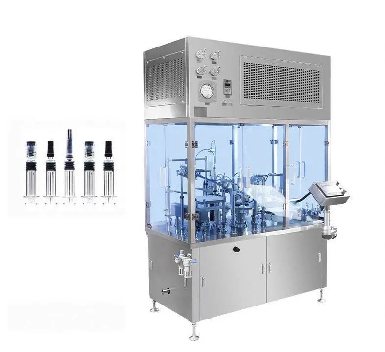 Glass Tube Pre-Filled Needle Filling Production Line Hyaluronic Acid Beauty Hydrafacial Needle Pre-Filling Machine