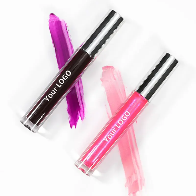 Ochain Wholesale Private Label Makeup Liquid Lipstick Lipgloss Moisturizing Waterproof Shimmer Lip Gloss