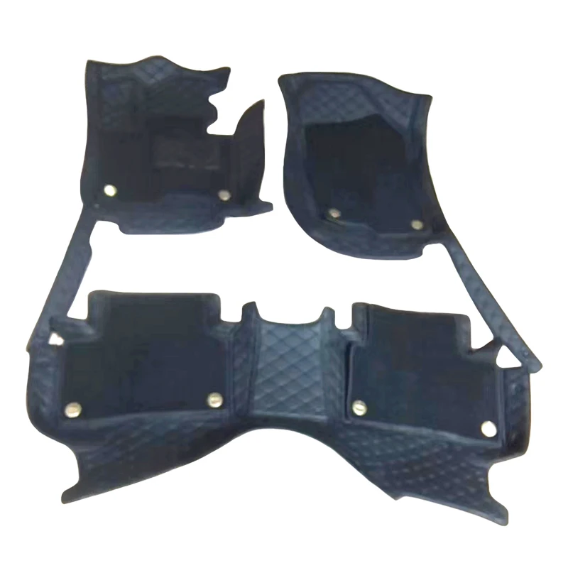 WING Factory Price Luxury Leather Custom Auto Interior Floor Mat Durable Special Car Mats For Hyundai Tucson