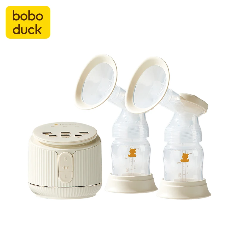 Best Selling Multifunctional Double Electric Breast Pump Standard Mouth Mute Variable Frequency Electronic Smart Breast Pump