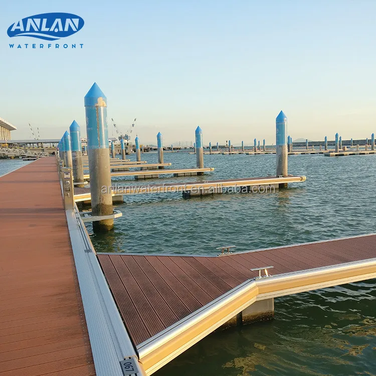 China Supplier Port Walkway Speed Boat Marinas Pedestal For Sales