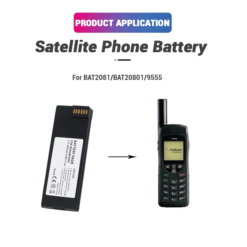 Литий-ионная 3 7 В 2200 мАч литий-ионная аккумуляторная батарея BAT20801 BAT2081 портативная рация батареи для 9555 спутникового телефона