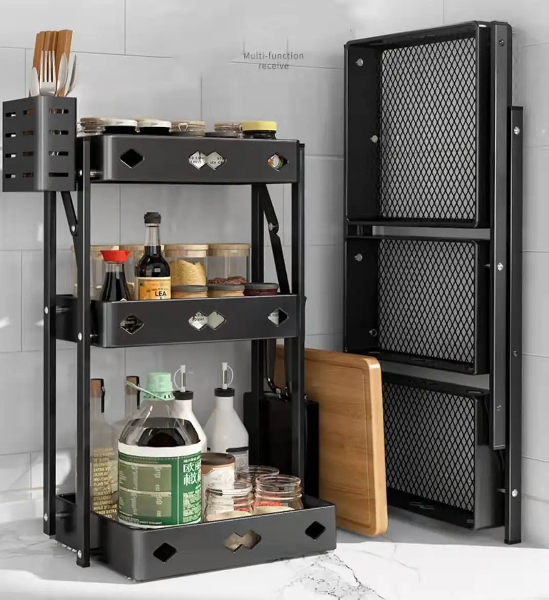 Современная Деревянная передвижная тележка для кухонных островов хранения индивидуальный стиль Упаковочная комната сплошной цвет особенность материала оригинальный