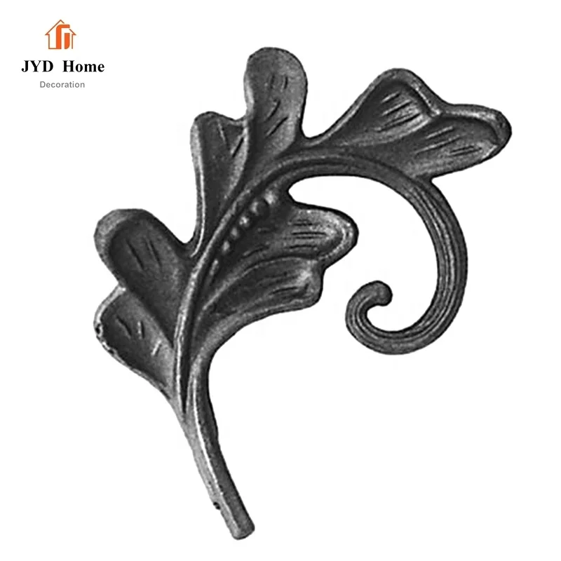 Ornamental Cast Steel Leaves for Gate Fence Window Wholesale
