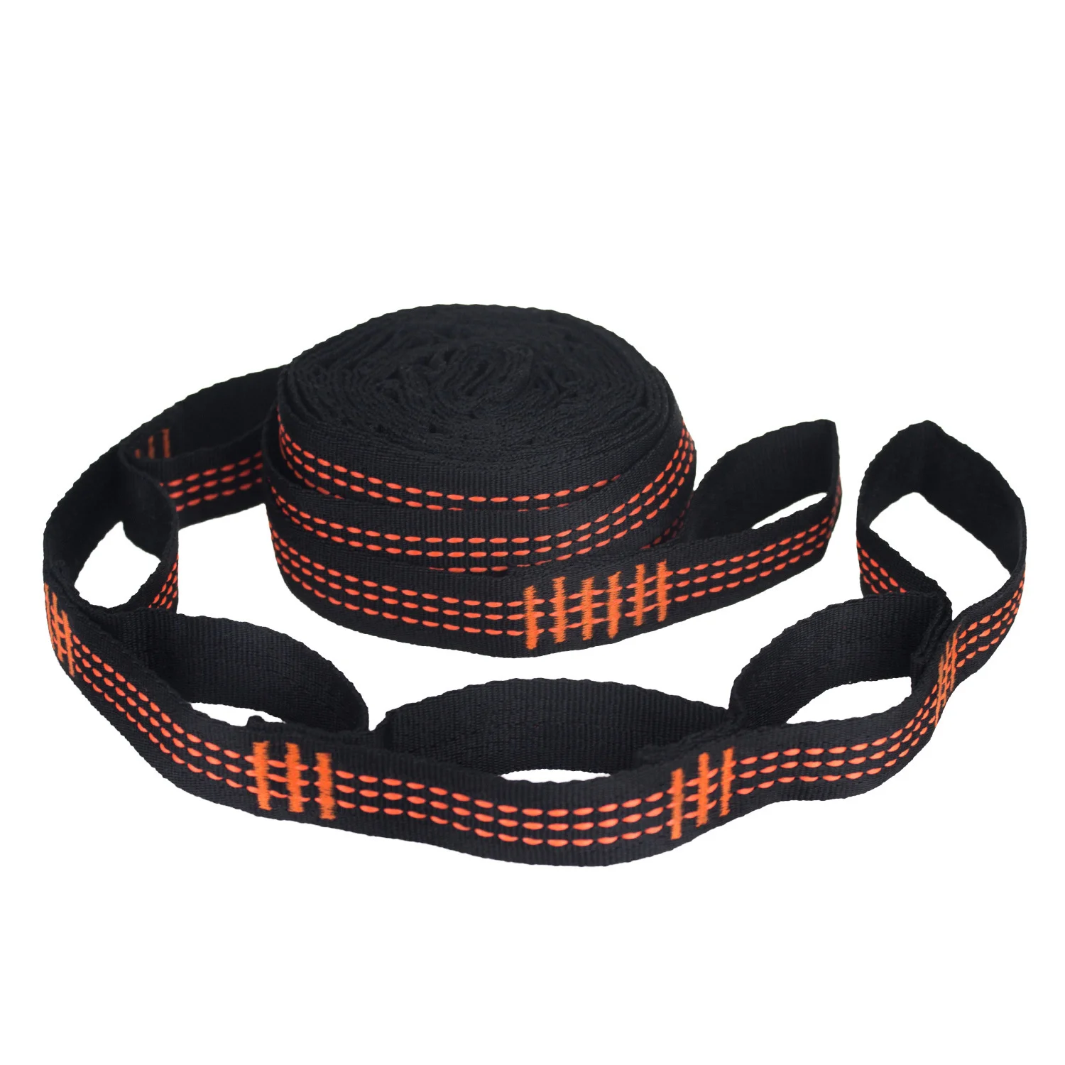 A Pair of Hammock Strap Tie the Hammock Adjustable Hammock Outdoor Polyester Strap for Outdoor Sport & Camping