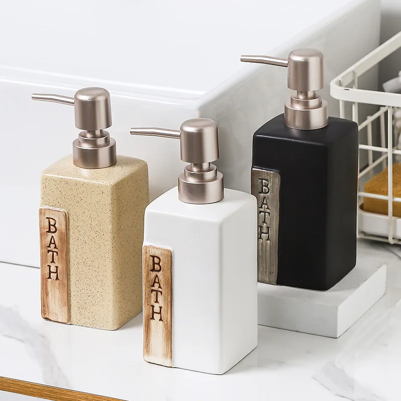 Bathroom Sets Accessory Luxury Bathroom Soap Dispenser Set Suppliers Bathroom Soap Dispenser Set