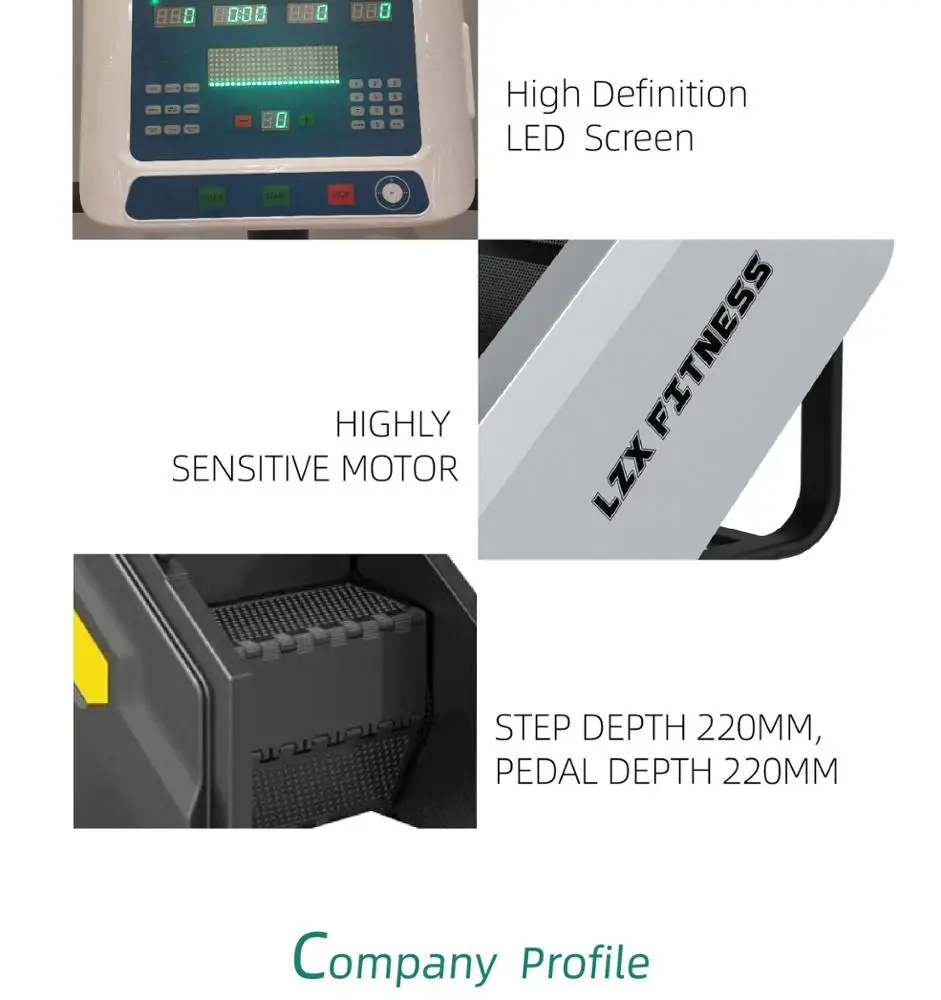 stationary equipment best gym Commercial cardio exercise Motorizes Climbingl Stari master(LED)