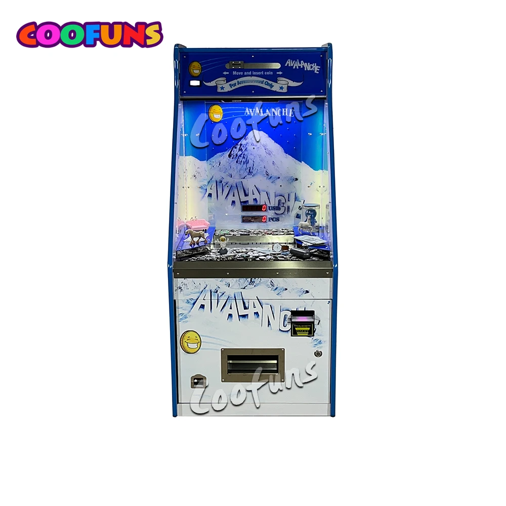 2024 The Most Profitable Avalanche Coin Pusher Coin Game Quarter Coin Pusher