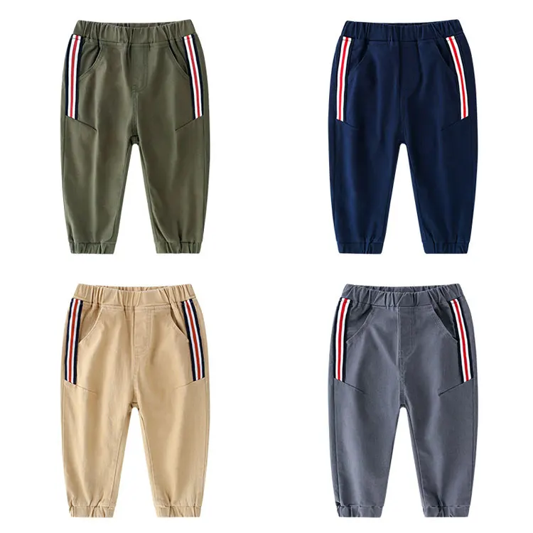 
Hot Style Casual Boys Track Pants high quality bulk kids pants new design 