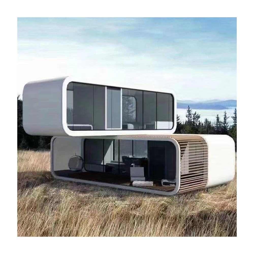 20ft 30ft 40ft modular shipping prefab container office portable apple home pod shaped movable container cabin house