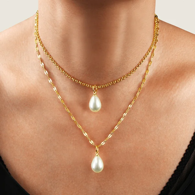 
AAA white south sea Akoya pendant Pearl 18K Gold Necklace 