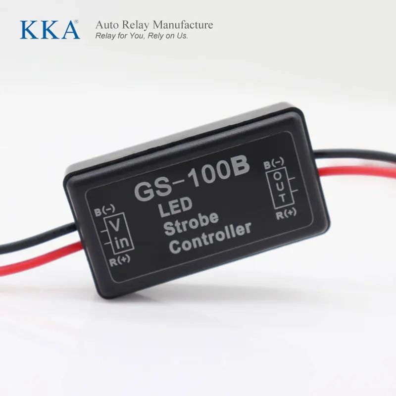KKA-GS100B Strobe Controller for LED Stoplight, Slow flash 4 times then keep birght