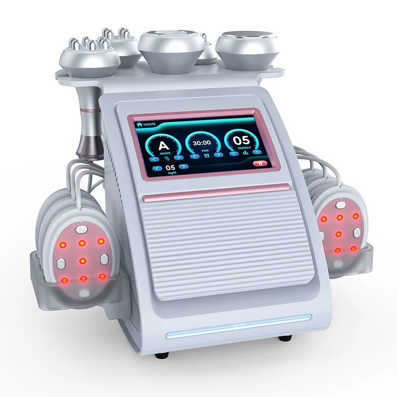 New Arrivals Professional 6 Inch Screen System 80K Reduce Fat Burner Weight Loss Device Photon 9 in 1 Body Slimming Machine