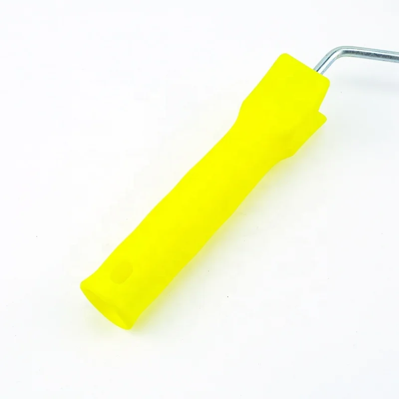 High Grade Quality Paint Roller Brush With Yellow  Head  With Low  Price Manufacturer
