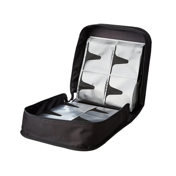High quality material holds 128 CD/DVD Discs wallet,wholesale custom cd wallet
