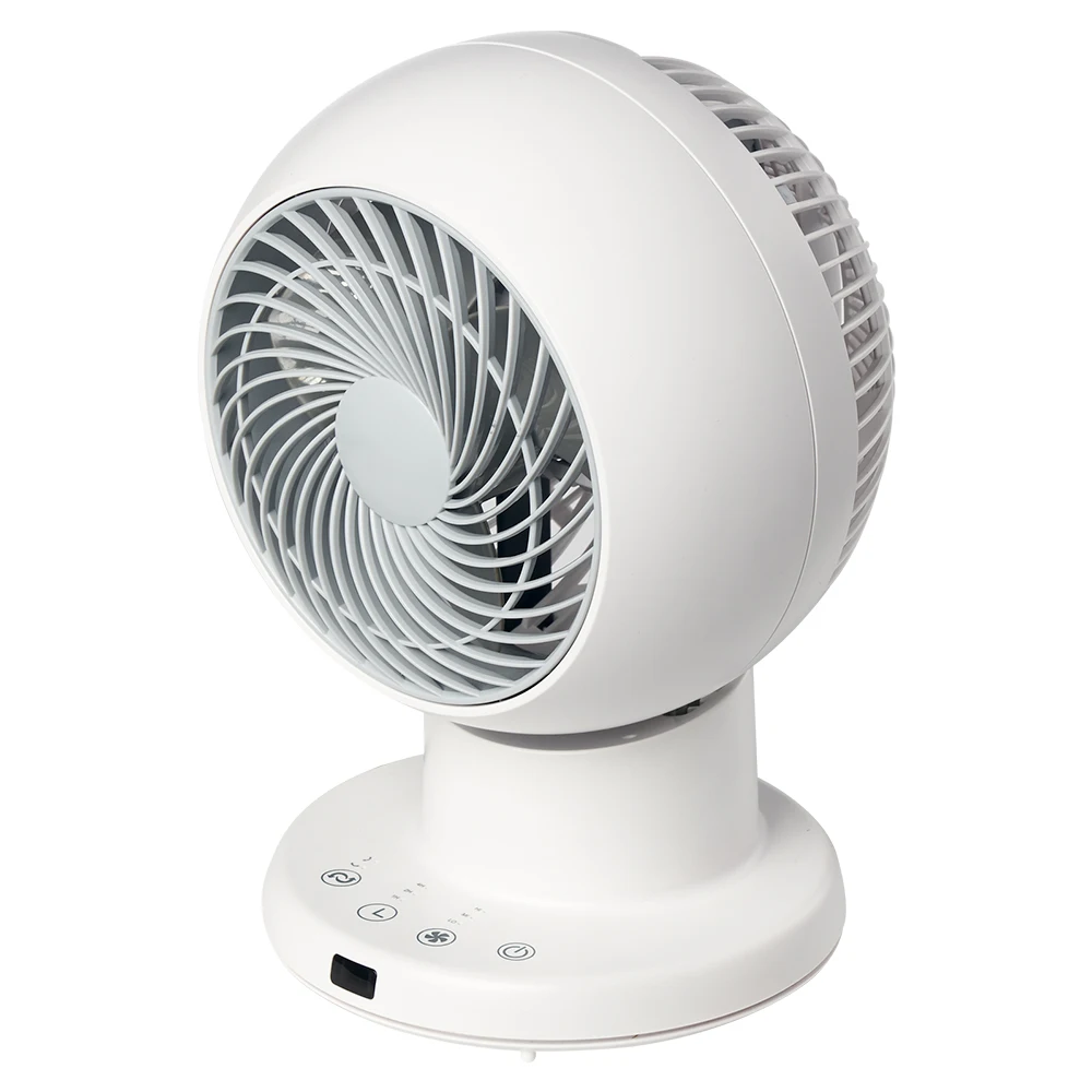 High quality comfortable low noise electric ac dc brushless desktop table smart circulation fan for home office
