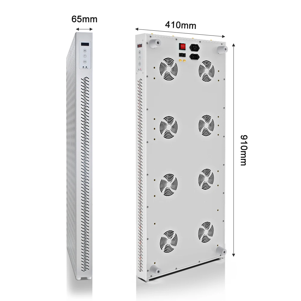 SGROW 1800W Professional Dual Chip LED Red Infrared Light Therapy Panel medical grade Red LED Light Therapy Device For Skin Care