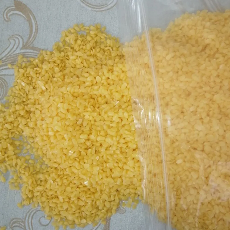  100% Pure Organic Yellow cosmetic grade wax / White Beeswax for lip