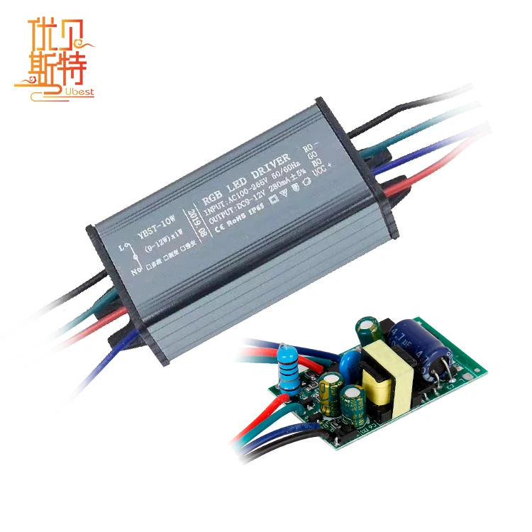 Youbeisite IP67 водонепроницаемый пульт дистанционного управления с регулируемой яркостью алюминий 10 Вт 20 Вт 30 Вт 50 Вт 100 Вт RGB светодиодный драйвер