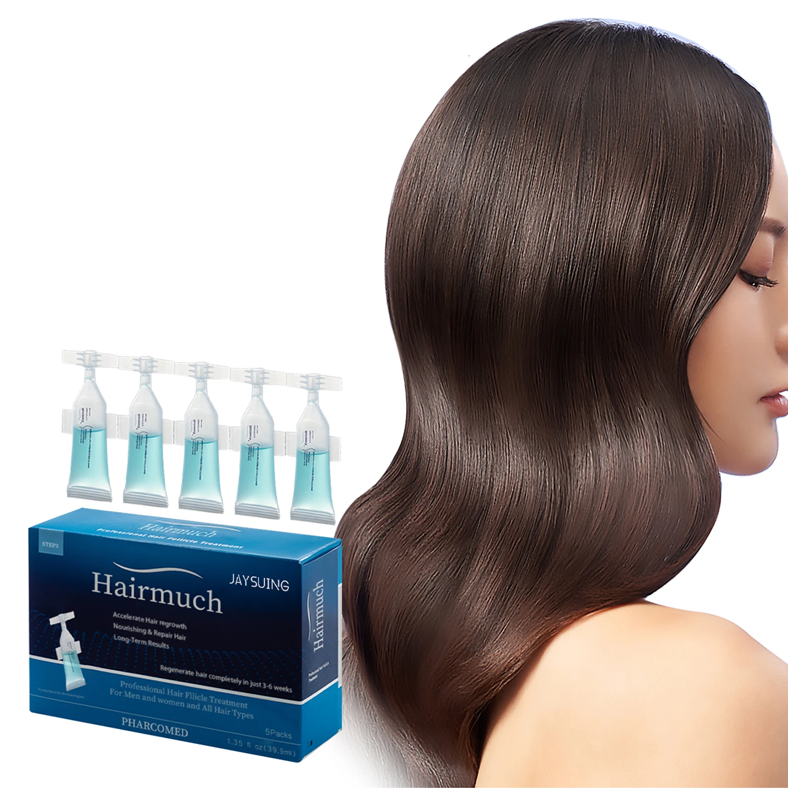 High Quality Bio Silk Hair Serum Hair Growth Ampoule Treatment Hair Regrowth Oil Rosemary Oil Growth