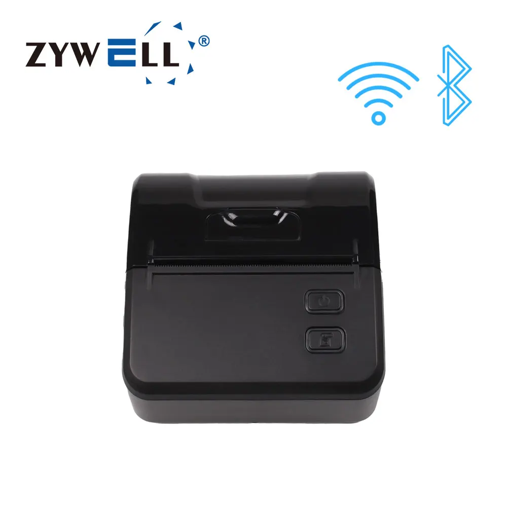 Inkless 58mm 80 mm thermal receipt printer imprimante thermique portable wireless pos printer