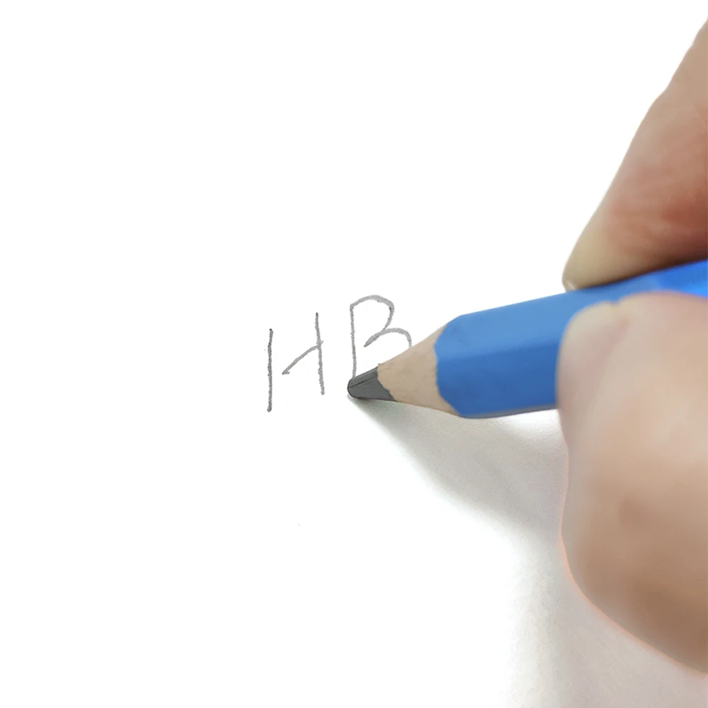 High quality wholesale stationery sketch hb lapiz custom print logo giant pencil set kids JUMBO Pencil with eraser top