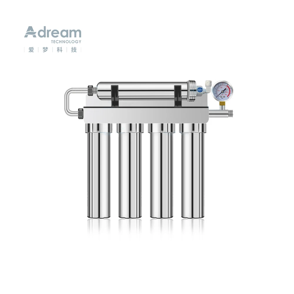 Adream Stainless Steel 304  Smart Direct Drinking Water Purifier  5 Stage UF  Water Filter Systems