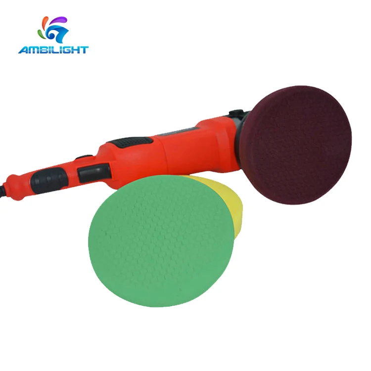 Wholesale 5 inch durable sponge heavy cutting car care product detailing foam pad polishing