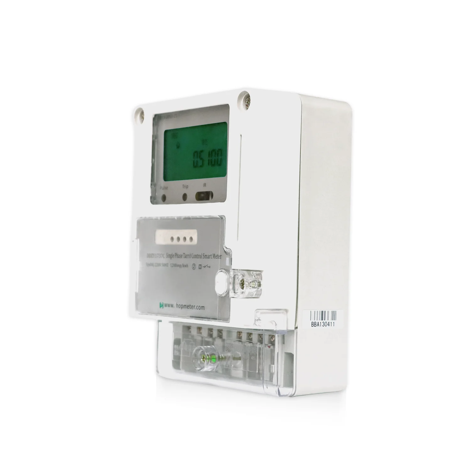 Oem Custom Low error single phase no card smart electric meter