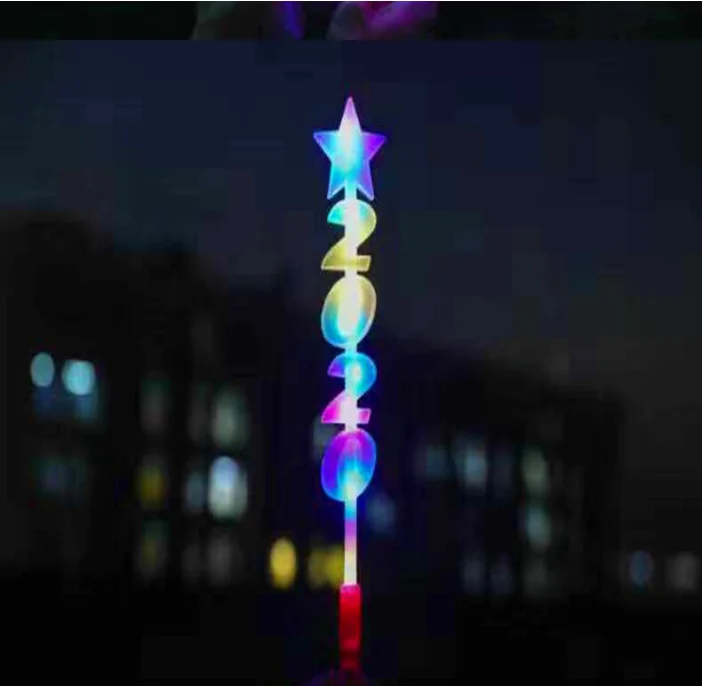 2020 Digit Hot selling  Led Flashing Light Stick/Magic Wands