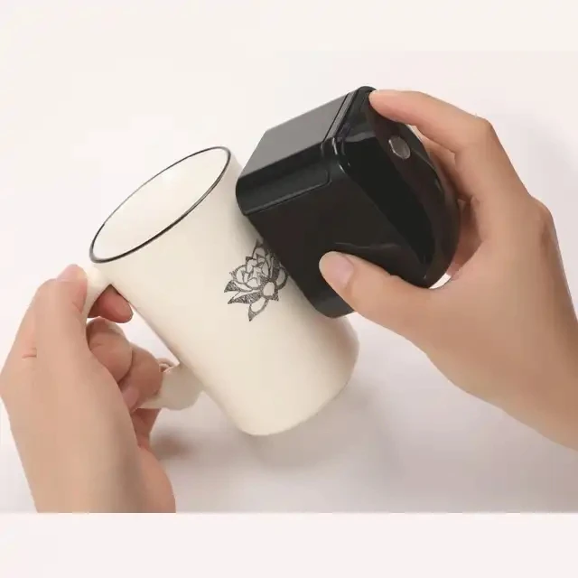 Mini Handheld Printer 3d Printing Inkjet Automatic with Ink Voice Prompt Connect with Wifi Smart Printer 79*55*69mm Unlimited 5v