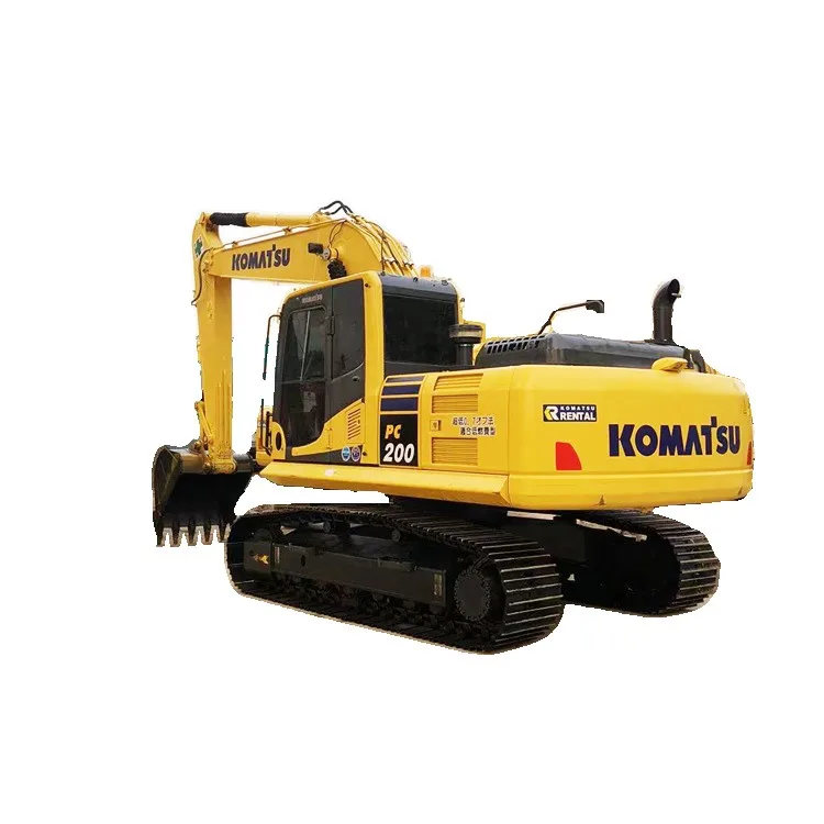 High quality used excavator komatsu 200 good condition used excavator pc 200 at low price for sale