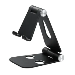 Angle Adjustable Cellphone Stand portable mobile phone holder, folding desktop Holder