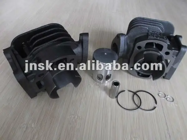  SK-CK036 комплект мотоциклетных цилиндров 2-х тактный часть str МПЗ BWS 50cc40mm усилитель Стандартный железный цилиндр в сборе скутер запчасти
