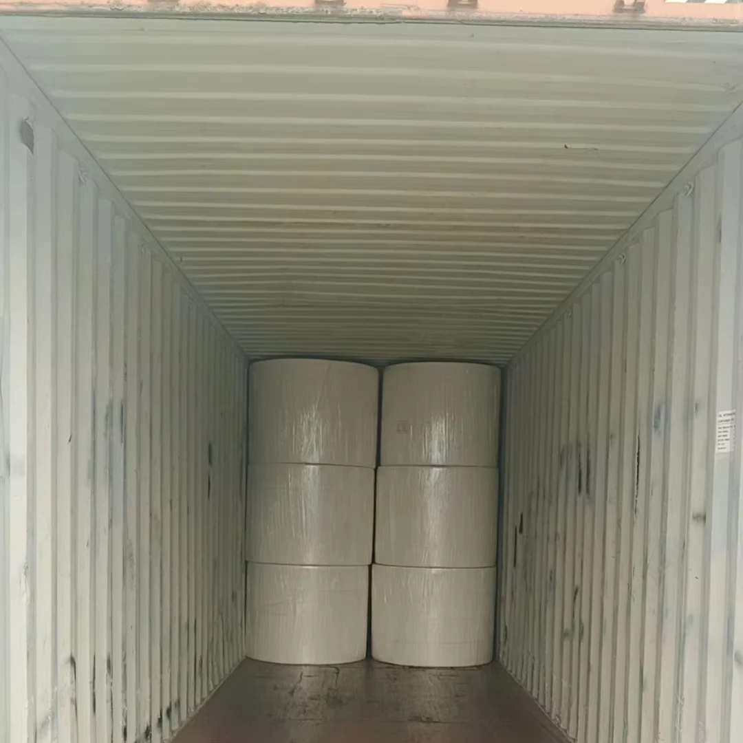 Factory direct selling High Quality Cheap recycled/virgin wood pulp raw material maxi roll for tissue paper&napkins