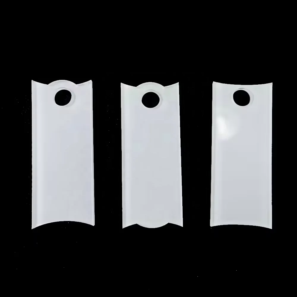 DIY craft Personalized Custom Blank acrylic sticker Acrylic Name ID Plate name tag for Sublimation Transfer