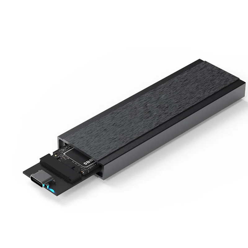 M2 SSD Case NVME SSD Enclosure M.2 to USB Type C Aluminum Hard Drive Enclosure for NVME PCIE NGFF SATA MB Key SSD Disk