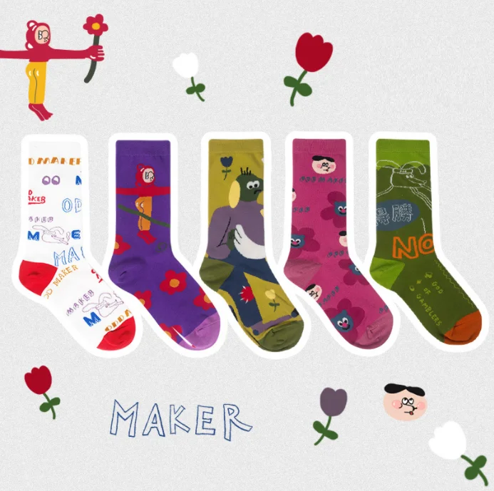 Presale Size Baby Long Korea Socks Wholesale Cheap Iconic Cute Style Korean Socks For Women