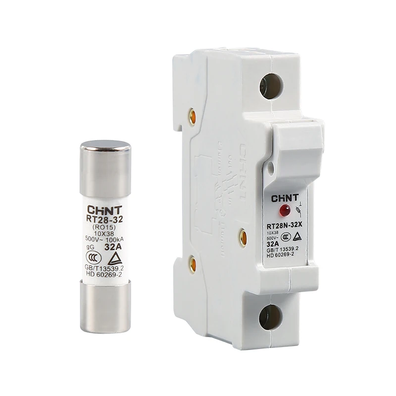 Wholesale CHINT Cylinder Fuse Core Base RT28-63X Fuse holder