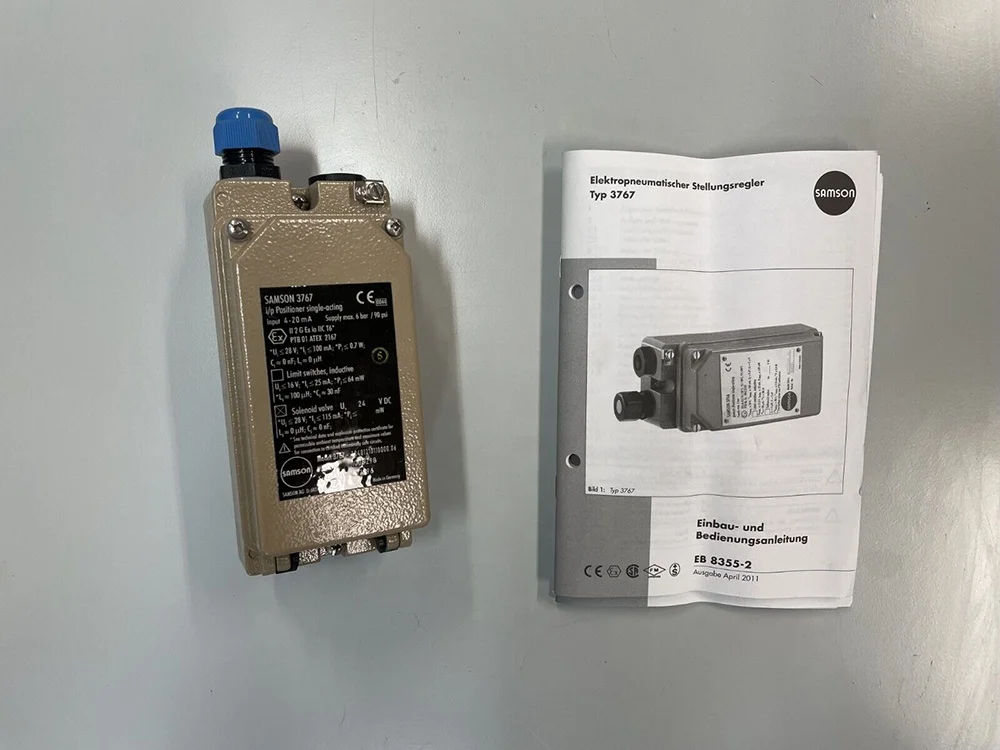 3767 Electropneumatic positioner 3730-0 3730-1 3730-2 3730-3 valve positioner with HART Communication Control Valves