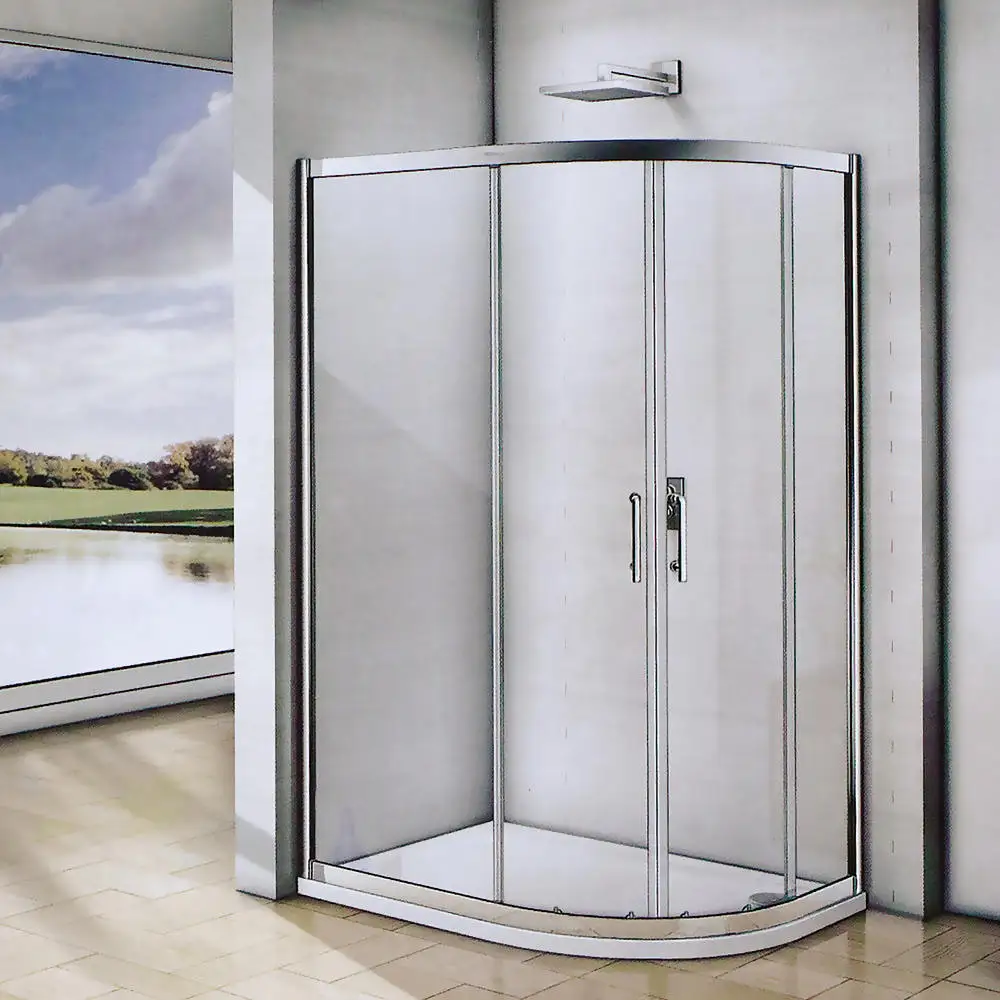 Gym Wet Room, Southeast Asia Aluminium profile shower cabin , Sector shower enclosure,